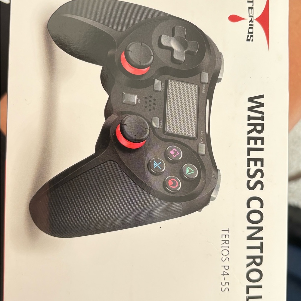Wireless Controller - Black and Red